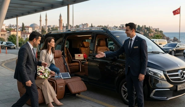 رحلة مميزة في كل نقطة من تركيا: اكتشف الراحة مع خدمة النقل VIP